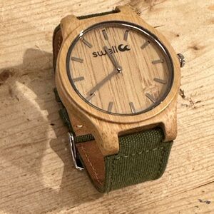 Swell Bamboo Watch